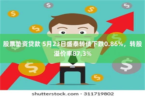 股票垫资贷款 5月23日盛泰转债下跌0.86%，转股溢价率87.3%